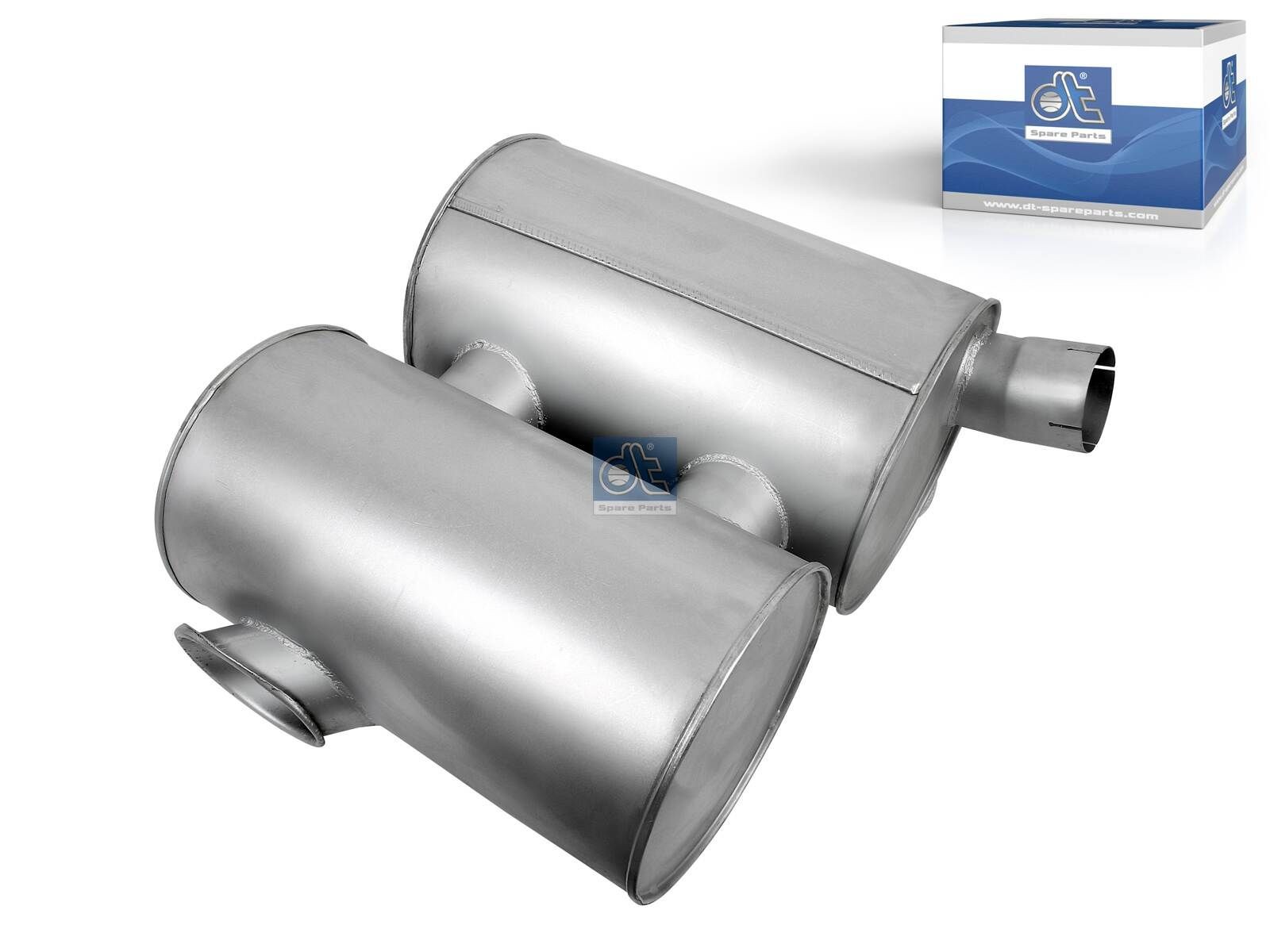 DT Spare Parts Middle- / End Silencer 7.22030 DT Spare Parts 7.22030 Daily IV Dumptruck exhaust silencer cost