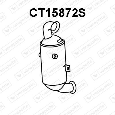 VENEPORTE Filtro antiparticolato (FAP) CT15872S CT15872S Filtro antiparticolato (FAP) VENEPORTE PEUGEOT 207 costo