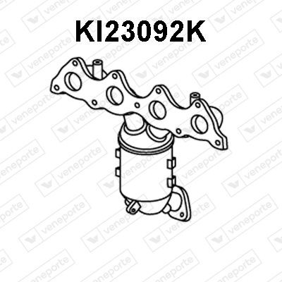 VENEPORTE Καταλύτης με πολλαπλή εισαγωγή KI23092K Πολλαπλή VENEPORTE ZAFIRA KI23092K φθηνά