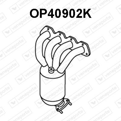 VENEPORTE Katalysator OP40902K OP40902K Katalysator OPEL TIGRA VENEPORTE