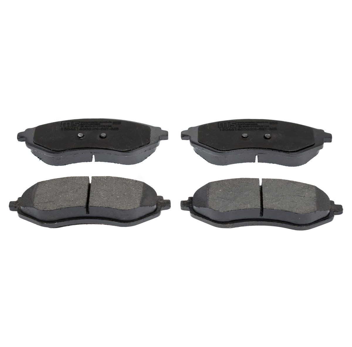 MASTER-SPORT Kit pastiglie freni 13046146062N-SET-MS MASTER-SPORT 13046146062N-SET-MS Kit pastiglie freni CHEVROLET Spark (M400) 1.4 98 CV 2021