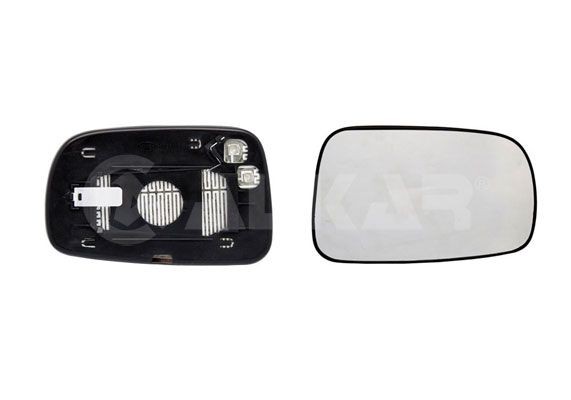 ALKAR Spejlglas, udvendig spejl 6432311 ALKAR 6432311 Corolla XI Sedan (E160) Glas til sidespejl pris