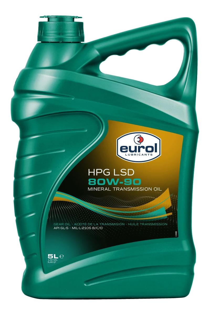 EUROL Akselgearolie E110634-5L Transmissionsolie EUROL Fiat ULYSSE HPG, GL5 LSD E110634-5L