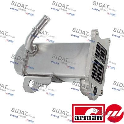 FISPA Radiador EGR 83.1424AS 83.1424AS Radiador de gases de escape FISPA MERCEDES-BENZ HECKFLOSSE