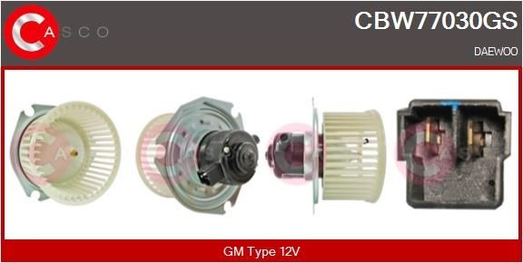 CASCO Ventilatore abitacolo CBW77030GS CASCO CBW77030GS Ventola climatizzatore Lacetti J150 originale prezzo