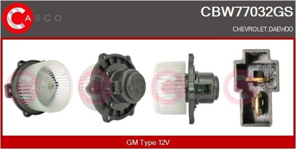 Ventilatore abitacolo CASCO CBW77032GS CASCO CBW77032GS Ventola climatizzatore CHEVROLET LACETTI 2011