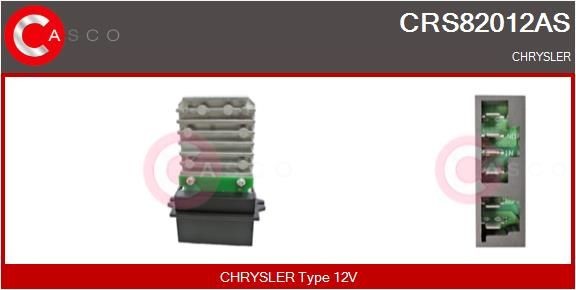CASCO Resistenza ventola abitacolo CRS82012AS CASCO CRS82012AS Resistenza ventilatore abitacolo Chrysler Voyager GS prezzo