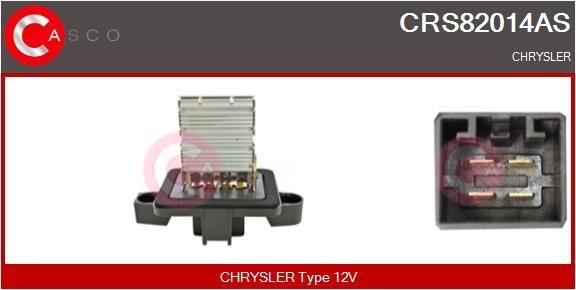 CASCO Kachelweerstand CRS82014AS CASCO CRS82014AS Ventilator weerstand Chrysler Sebring JR Cabrio prijs