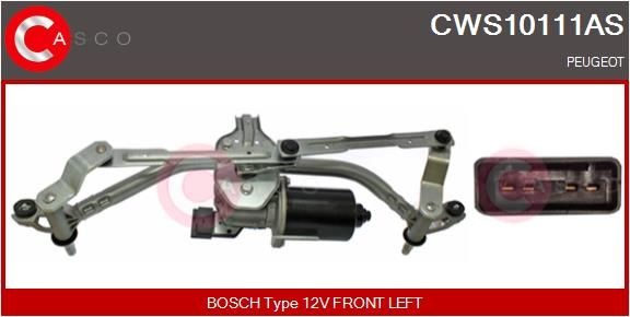 CASCO Sistema de lava-vidros CWS10111AS CASCO CWS10111AS originais Tirante do limpa-vidros 207 SW custo