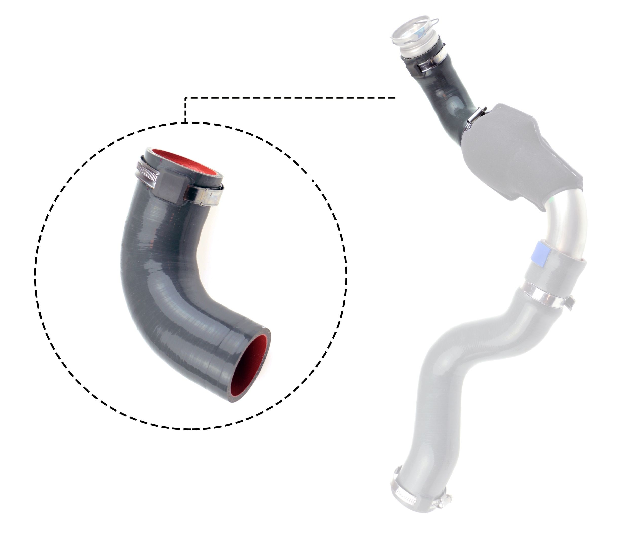 RAPRO Ladeluftslange R12663 Turboslange RAPRO 5 R12663 billige