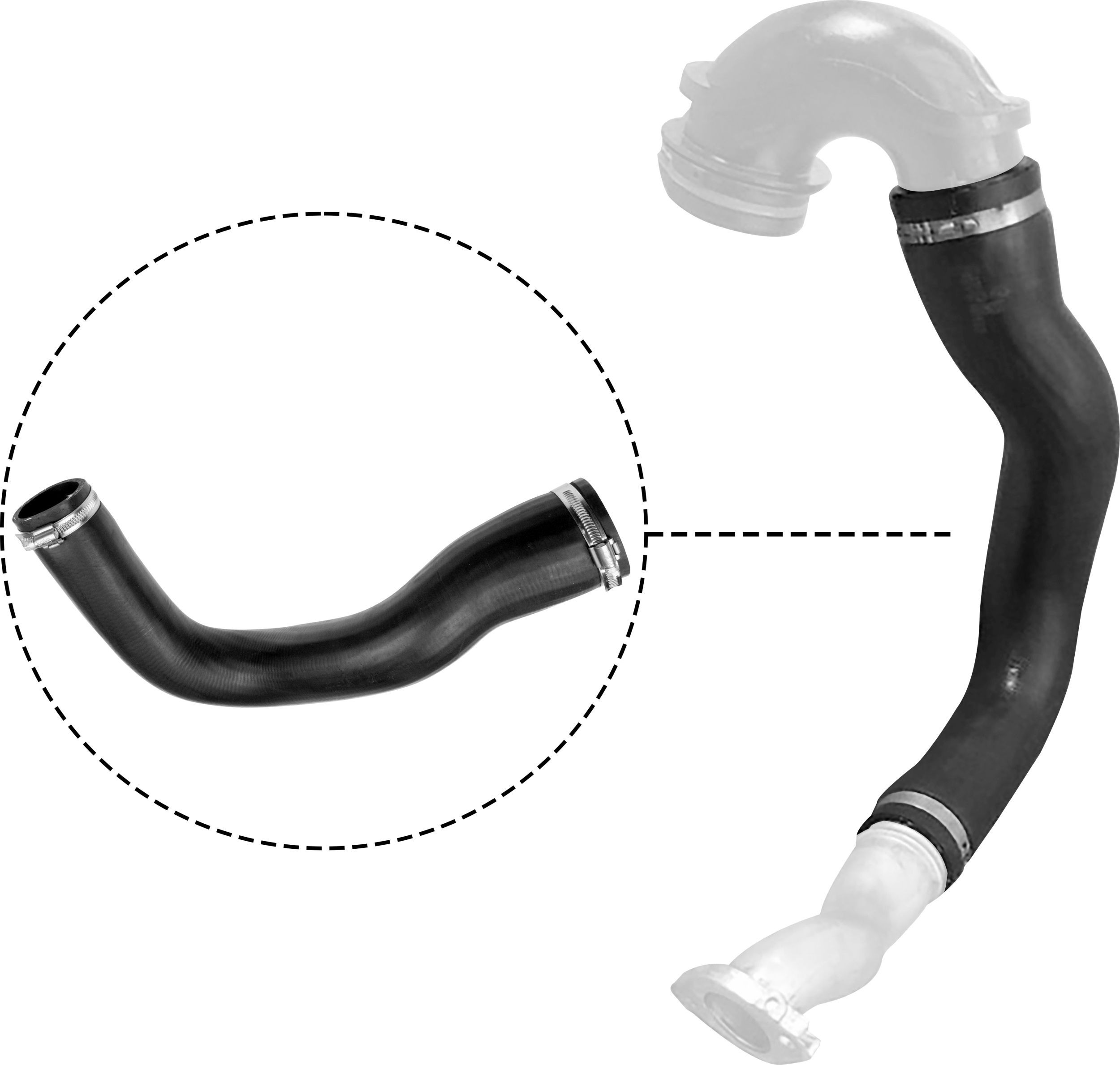 RAPRO Laadluchtslang R18359 Opel INSIGNIA Laadluchtslang RAPRO R18359