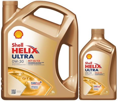 SHELL Motorolaj 550054064 Motor NISSAN Townstar MPV (XFK): Motorolaj SHELL Helix, Ultra ECT C2/C3 550054064