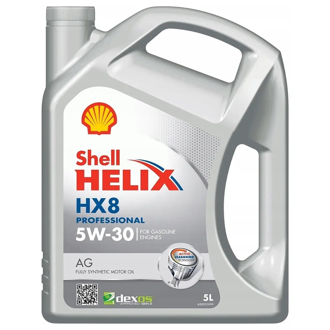 SHELL Motorolje 550054289 Motorolje til bil SHELL Chevrolet EPICA Helix, HX8 Professional AG 550054289