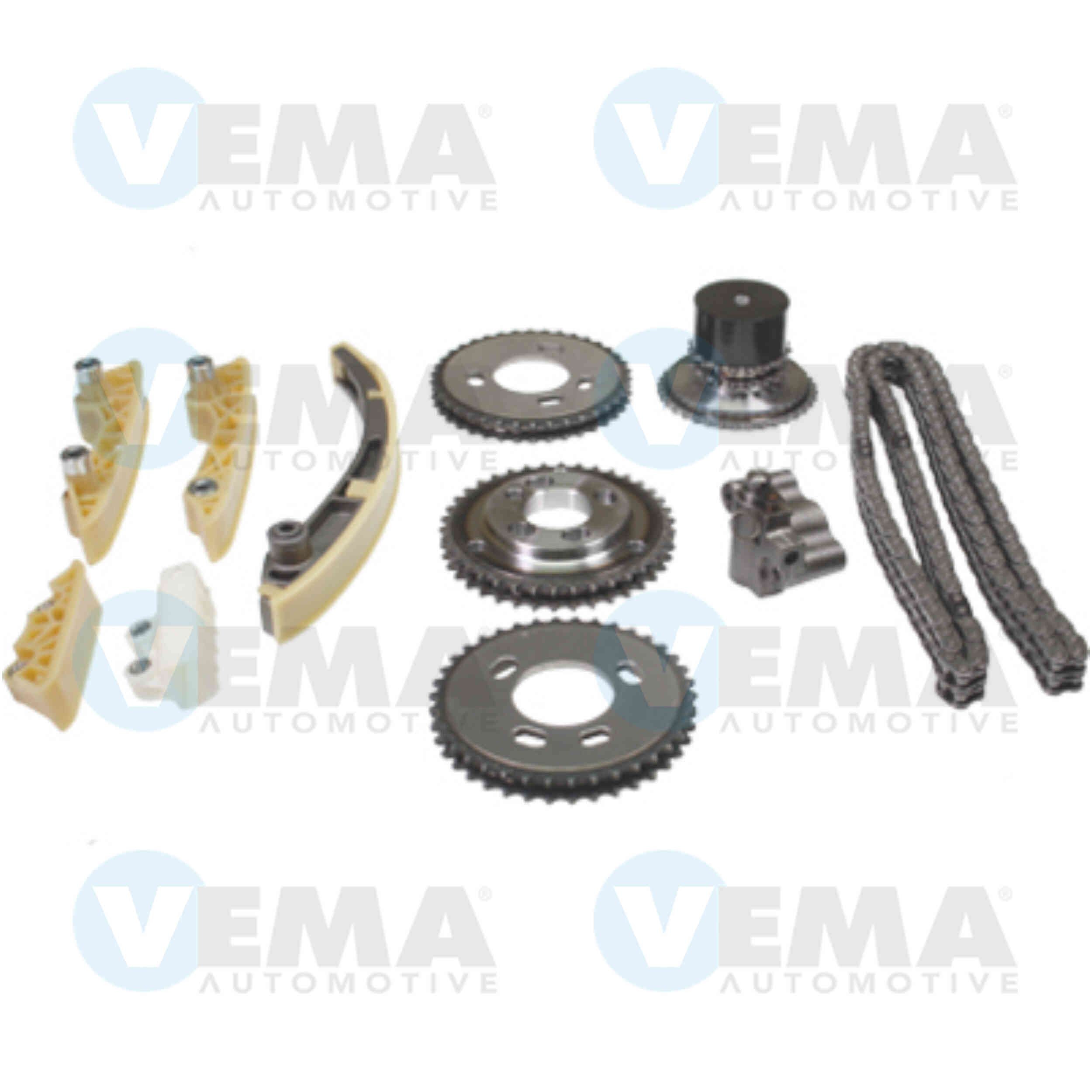 VEMA Distributiekettingset 12381 12381 Distributieketting FORD MONDEO VEMA