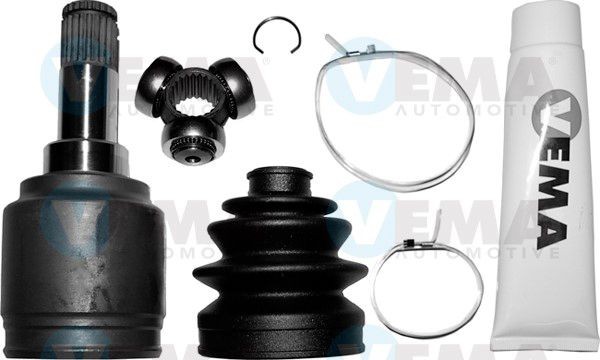 VEMA Homokineet reparatie set, aandrijfas 16449K1 VEMA 16449K1 Homokineet reparatie set, aandrijfas