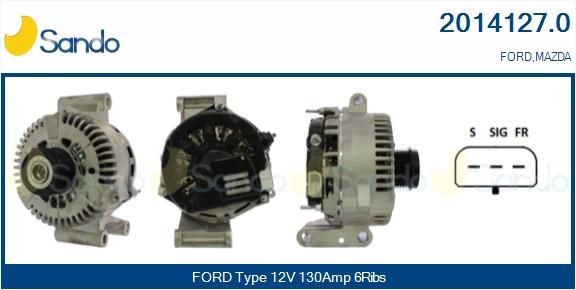 SANDO Alternátor 2014127.0 Alternátor SANDO Mazda CX-5 2014127.0