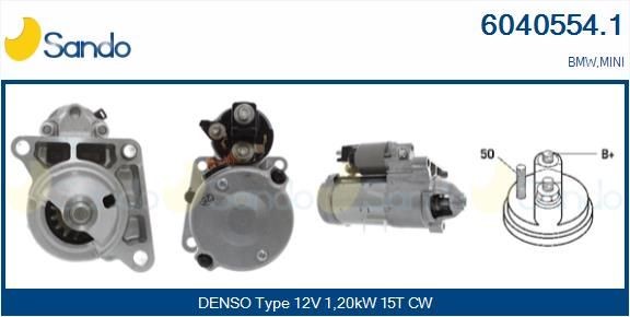 SANDO Startmotor 6040554.1 MINI startmotor SANDO 6040554.1