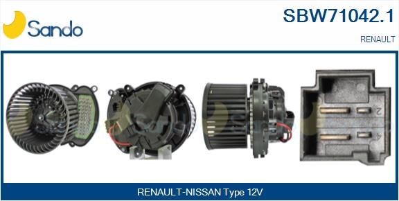 SANDO Interieurventilatie SBW71042.1 SANDO SBW71042.1 Kachelventilator Renault Talisman Grandtour aan een voordelige prijs