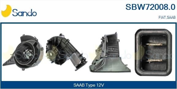 SANDO Kupéfläkt SBW72008.0 SAAB kupéfläkt SANDO SBW72008.0