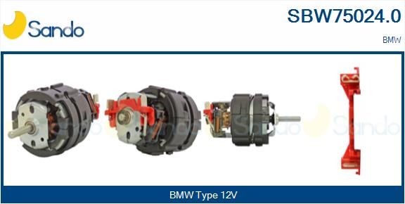 SANDO Kabineblæser SBW75024.0 SBW75024.0 Blæsermotor BMW 3-serie SANDO