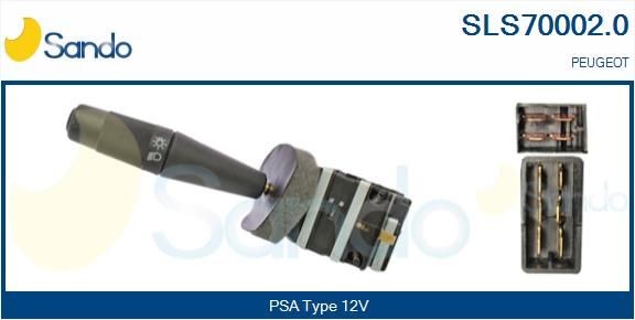 SANDO Slēdzis uz stūres statnes SLS70002.0 SANDO SLS70002.0 Pagrieziena signāla slēdzis Peugeot 205 2 cena