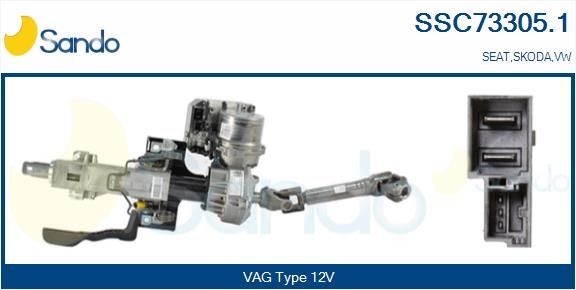 Piantone sterzo + servosterzo elettrico SANDO SSC73305.1 SANDO SSC73305.1 costo Piantone sterzo + servosterzo elettrico Škoda FABIA 2005