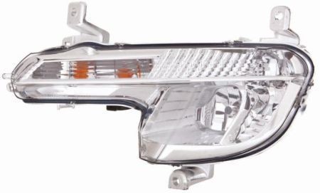ABAKUS Farol de nevoeiro 550-2016L-UE Faróis de nevoeiro ABAKUS Peugeot 307 550-2016L-UE