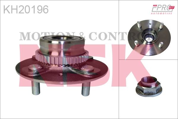 NSK Kit de roulement de roue KH20196 KH20196 Kit de roulement de roue HYUNDAI i40 NSK