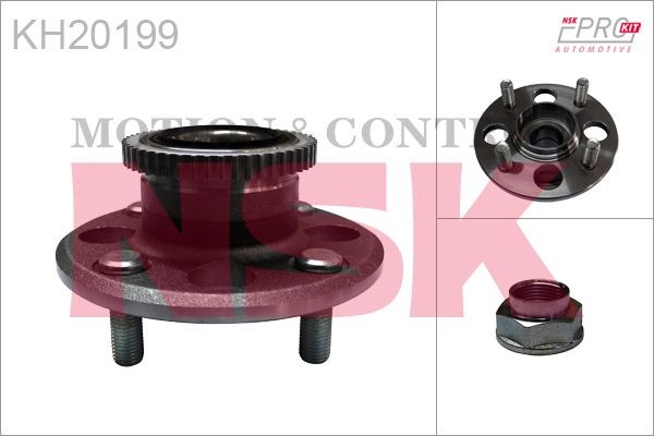 NSK Lożisko kolesa - opravná sada KH20199 KH20199 Náboj kolesa HONDA CIVIC NSK