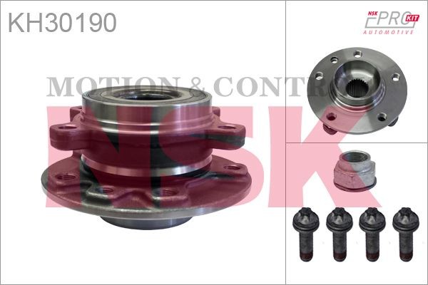 NSK Hjullejesæt KH30190 KH30190 Hjullejesæt FIAT MULTIPLA NSK