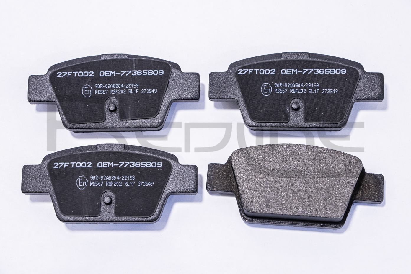 RED-LINE Τακάκια φρένων 27FT002 Τακάκια RED-LINE GIULIETTA 27FT002 φθηνά