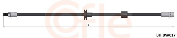 COFLE Bromsslang 92.BH.BW017 92.BH.BW017 COFLE bromsslangar BMW X5