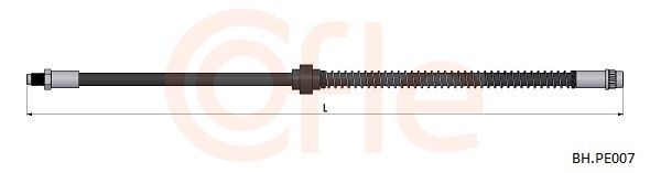COFLE Jarruletku 92.BH.PE007 92.BH.PE007 COFLE Jarruletku CITROЁN C5