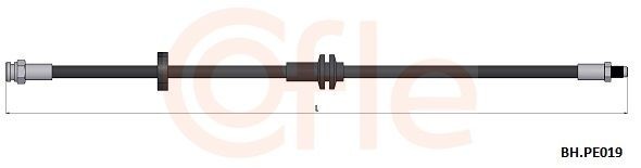 COFLE Jarruletku 92.BH.PE019 92.BH.PE019 COFLE Jarruletku Citroën C5 hinta