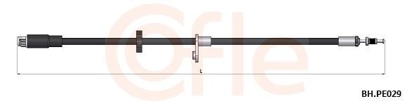 COFLE Jarruletku 92.BH.PE029 92.BH.PE029 COFLE Jarruletku CITROЁN C5