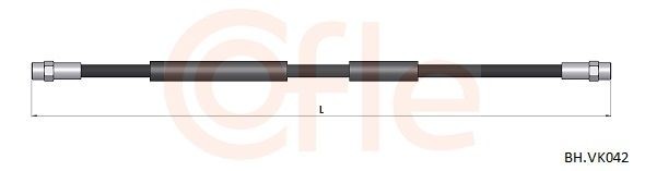 COFLE Pidurivoolik 92.BH.VK042 92.BH.VK042 COFLE Pidurivoolik Chevrolet odav