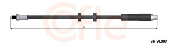 COFLE Bromsslang 92.BH.VL003 SUBARU bromsslang COFLE 92.BH.VL003