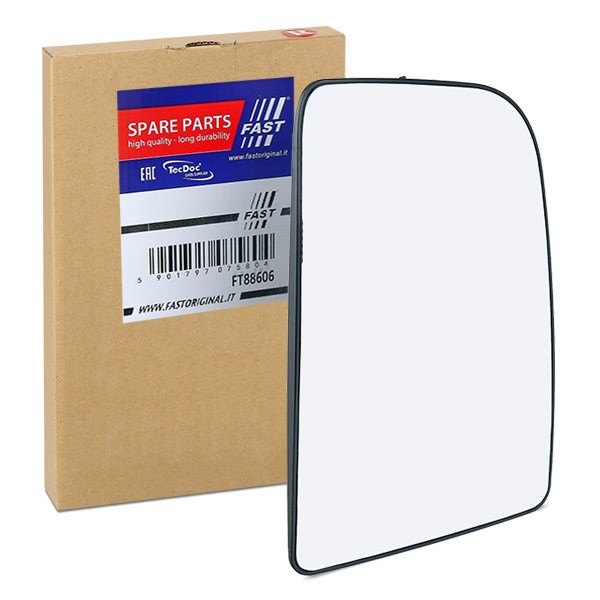 FAST Spiegelglas, buitenspiegel FT88606 FAST FT88606 Spiegelglas, buitenspiegel
