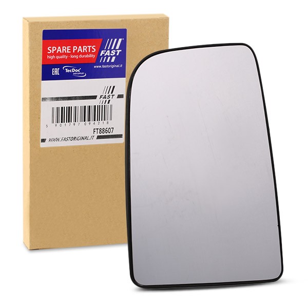 FAST Κρύσταλλο καθρέφτη, εξωτ. καθρέφτης FT88607 FAST FT88607 Κρύσταλλο καθρέφτη MERCEDES-BENZ Sprinter 5-T Φορτηγό πλατφόρμα/Σασσί (W906) σε χαμηλές τιμές