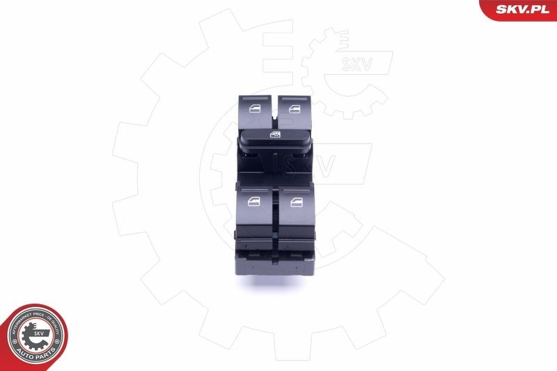 ESEN SKV Interruttore, Alzacristallo 37SKV017 ESEN SKV 37SKV017 Pulsante alzacristalli Skoda Roomster Praktik originali prezzo