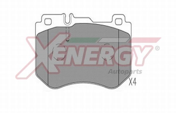 AP XENERGY Kit pastiglie freni X41340 X41340 Pastiglie dei freni AP XENERGY MERCEDES-BENZ Classe G costo