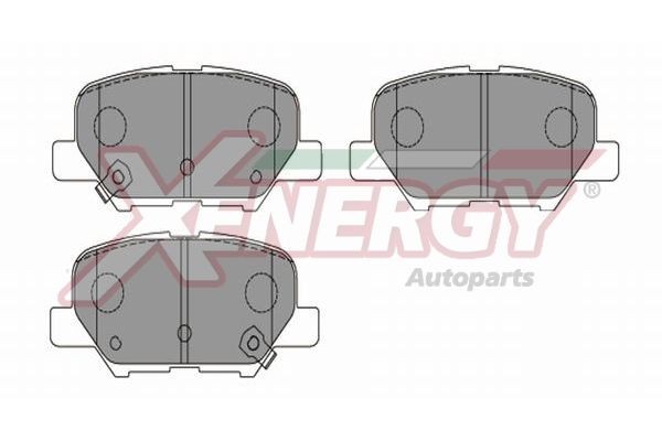 AP XENERGY Bremsbeläge X41359 X41359 Bremsklötze PEUGEOT 3008 AP XENERGY kaufen