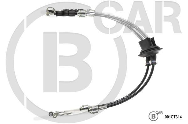B CAR Schakelkabel 001CT314 B CAR 001CT314 Versnellingsbak-kabel Jumpy I Van prijs
