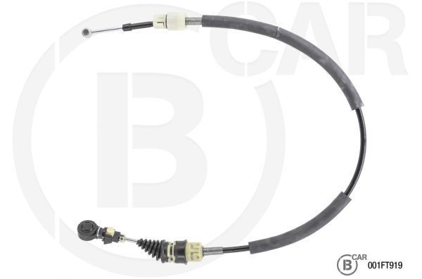 B CAR Kabel, manuel gearkasse 001FT919 Gearkabel B CAR Fiat 500 001FT919