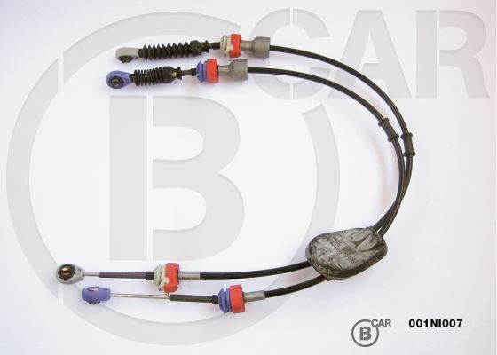 B CAR Kabel, manuel gearkasse 001NI007 Gearskiftekabel B CAR Nissan MAXIMA 001NI007