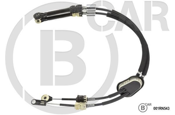 B CAR Kabel, manuel gearkasse 001RN543 Gearkassekabel B CAR Renault FLUENCE 001RN543