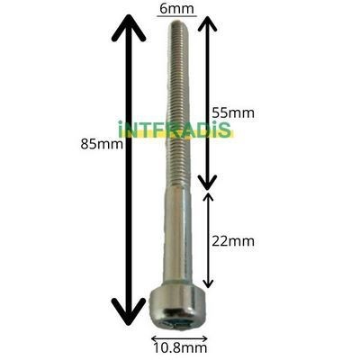 INTFRADIS Bullone, Supporto iniettore 10459 INTFRADIS 10459 Piastra termoisolante, impianto iniezione Mercedes W203 originale prezzo