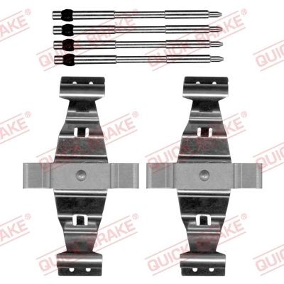 QUICK BRAKE Σετ βοηθ. εξαρτημάτων, τακάκια φρένων 109-0108 QUICK BRAKE 109-0108 Σετ βοηθ. εξαρτημάτων, τακάκια φρένων Citroën XANTIA γνήσια