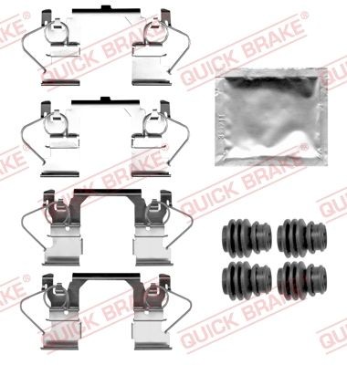 QUICK BRAKE Kit accessori, pastiglia freno 109-0116 QUICK BRAKE 109-0116 costo Kit accessori, pastiglia freno Opel Insignia B Sports Tourer originale