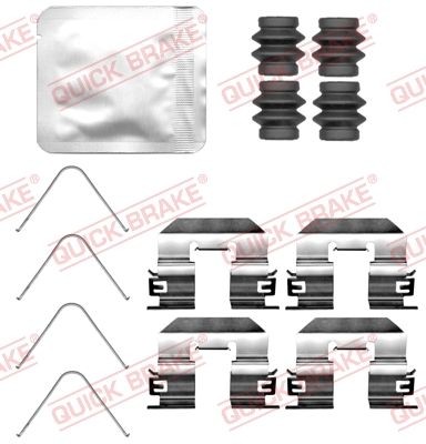 QUICK BRAKE Kit accessori, pastiglia freno 109-0117 QUICK BRAKE 109-0117 Kit accessori, pastiglia freno VOLVO S40 originali